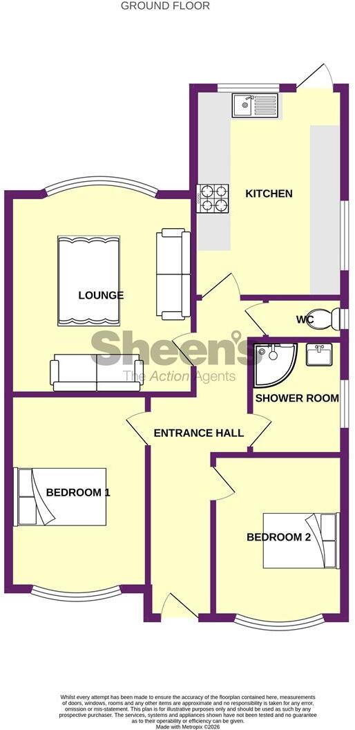 Queens Road, Clacton-On-Sea, Essex floorplan