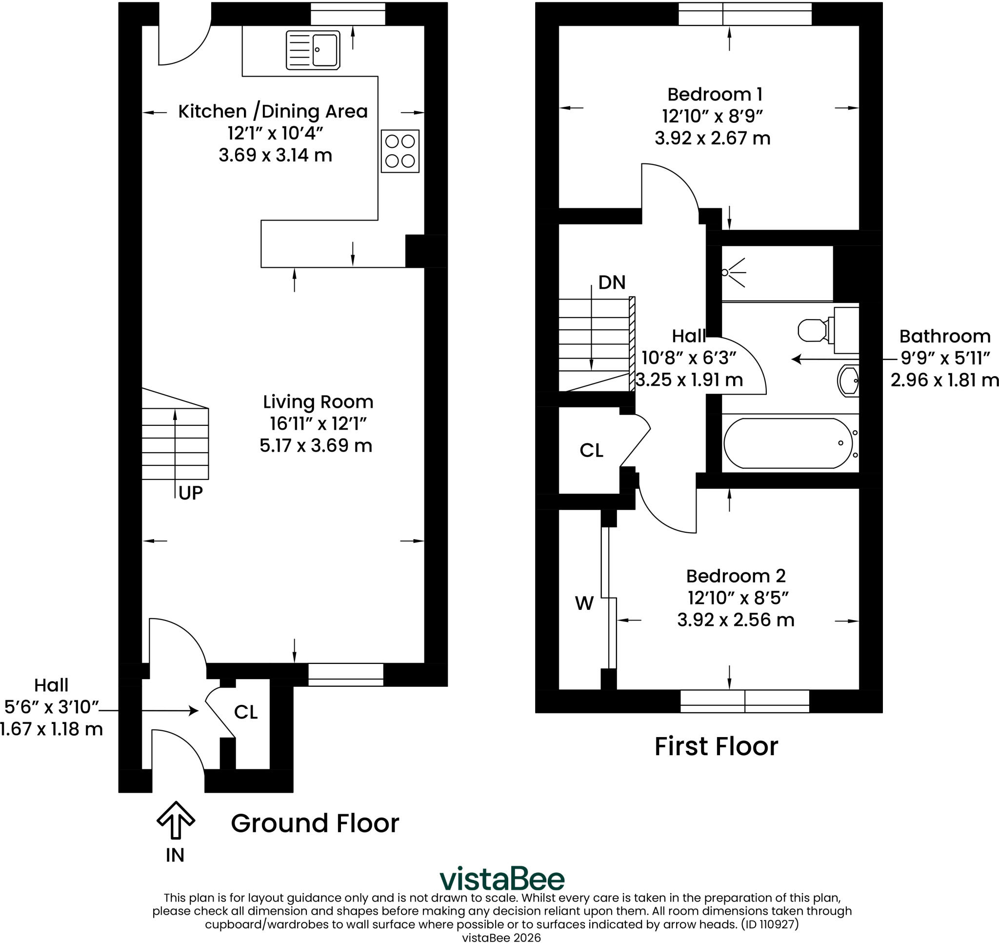 Preston Place, Glasgow, G42 floorplan