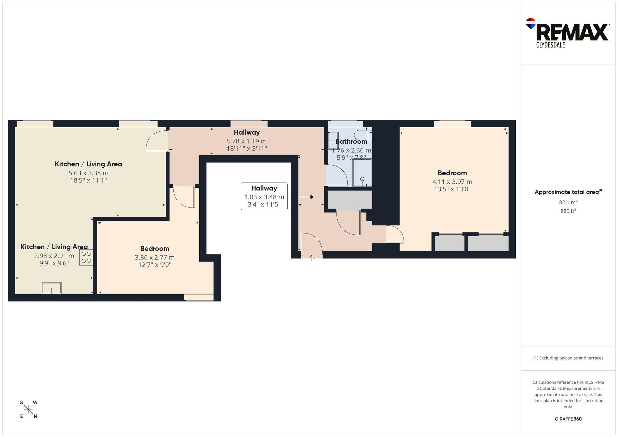 Hyndford Road, Lanark, ML11 floorplan