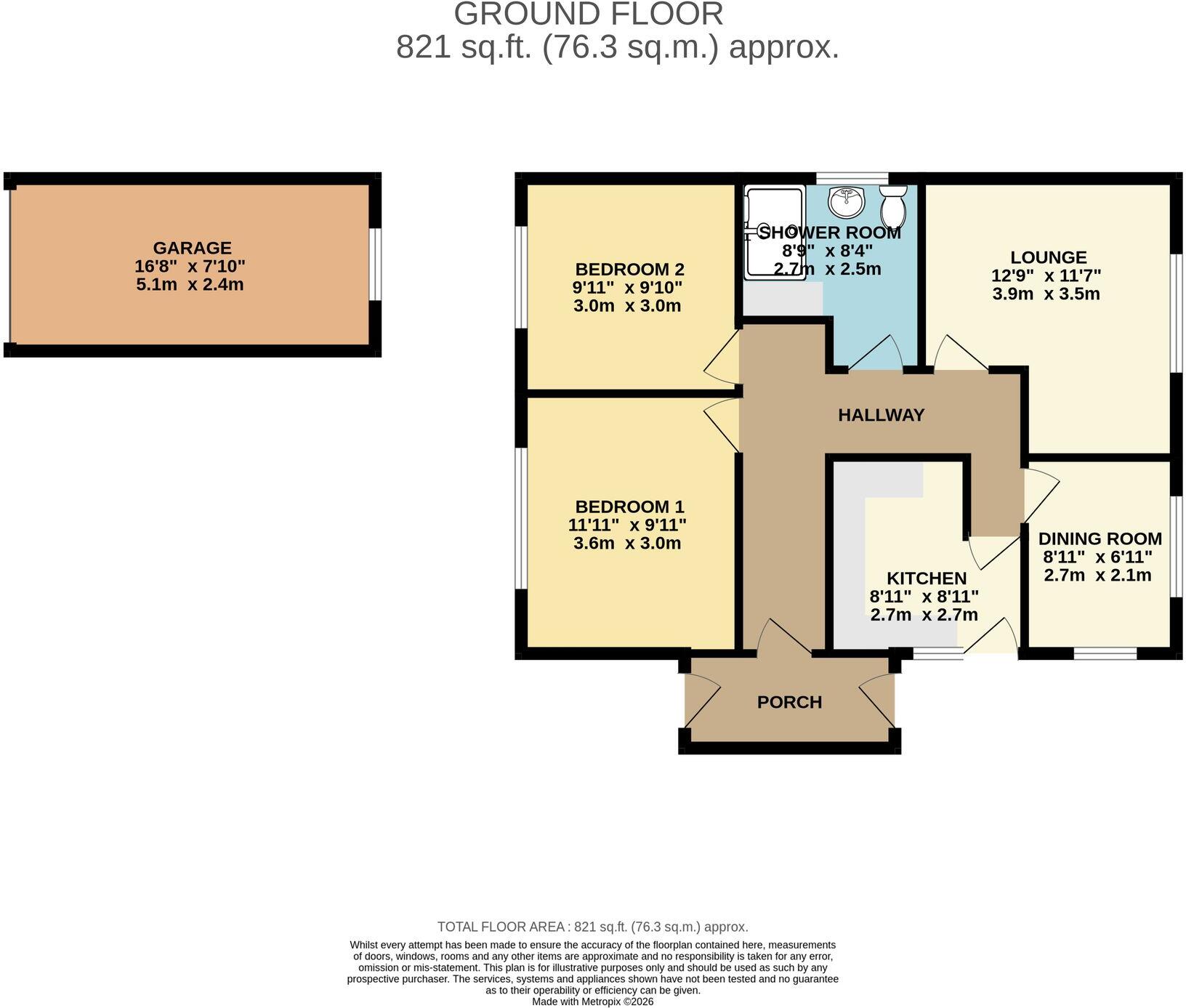 Marlow Close, off Red Lane, Bolton, BL2 floorplan