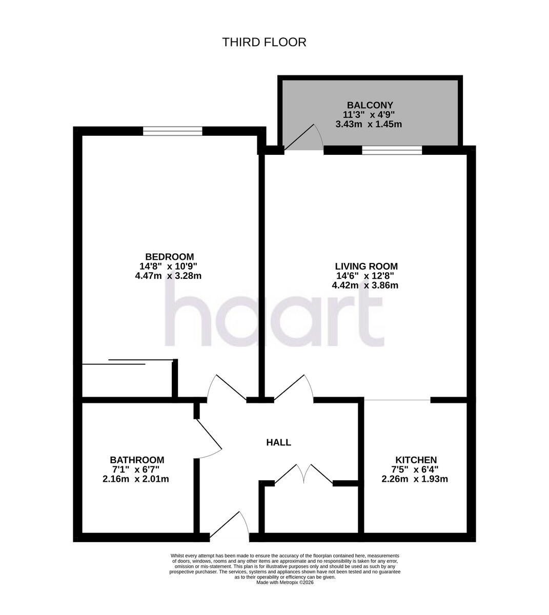 Vauxhall Place, Dartford floorplan