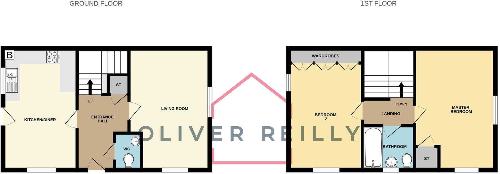 Pollard Close, Newark floorplan