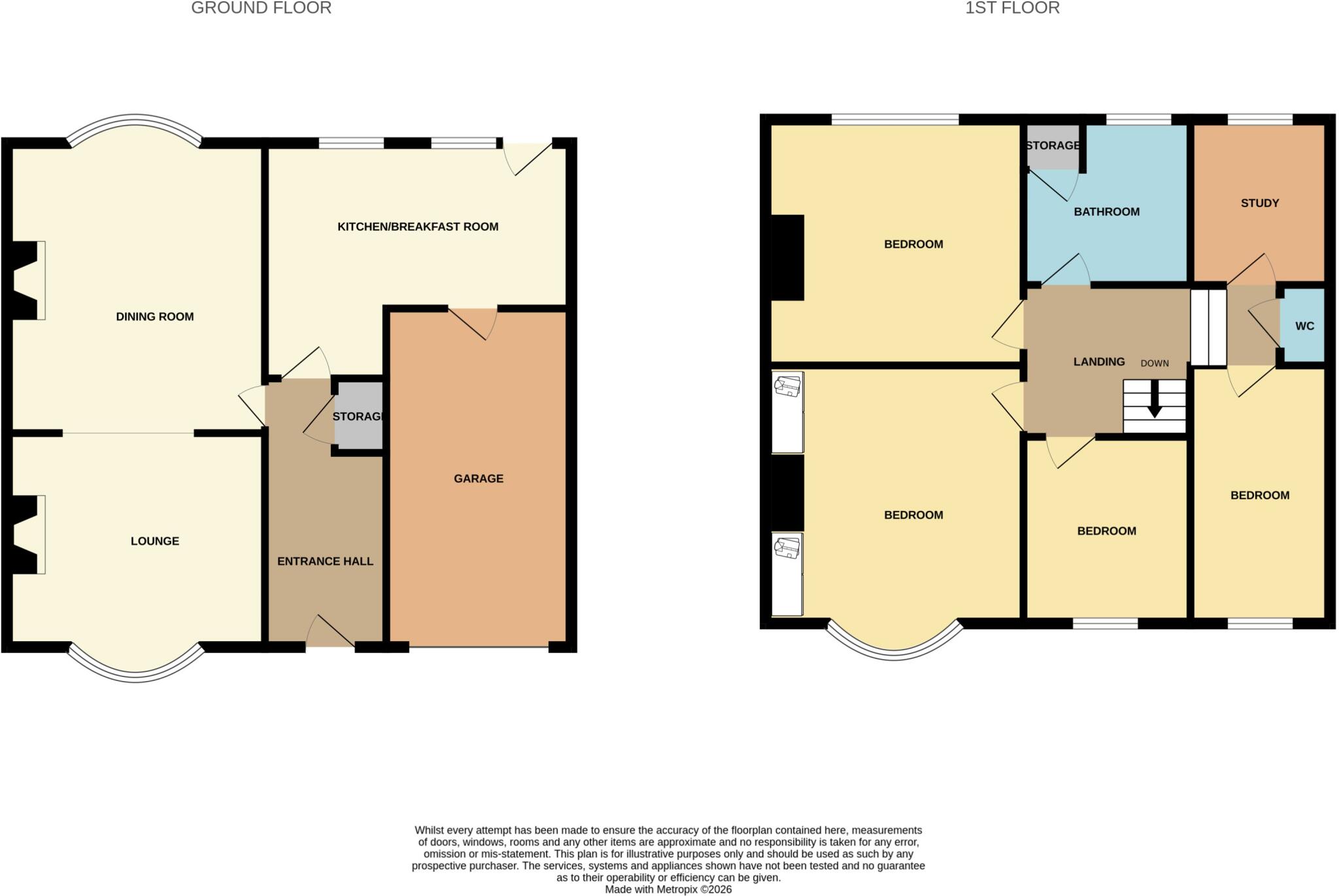 Thorntree Drive, Denton Burn, Newcastle upon Tyne, NE15 floorplan