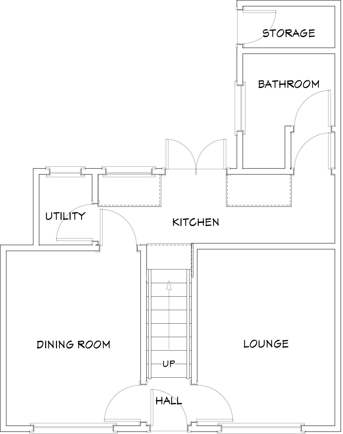 Fflorens Road, Treowen, Caerphilly County Borough floorplan