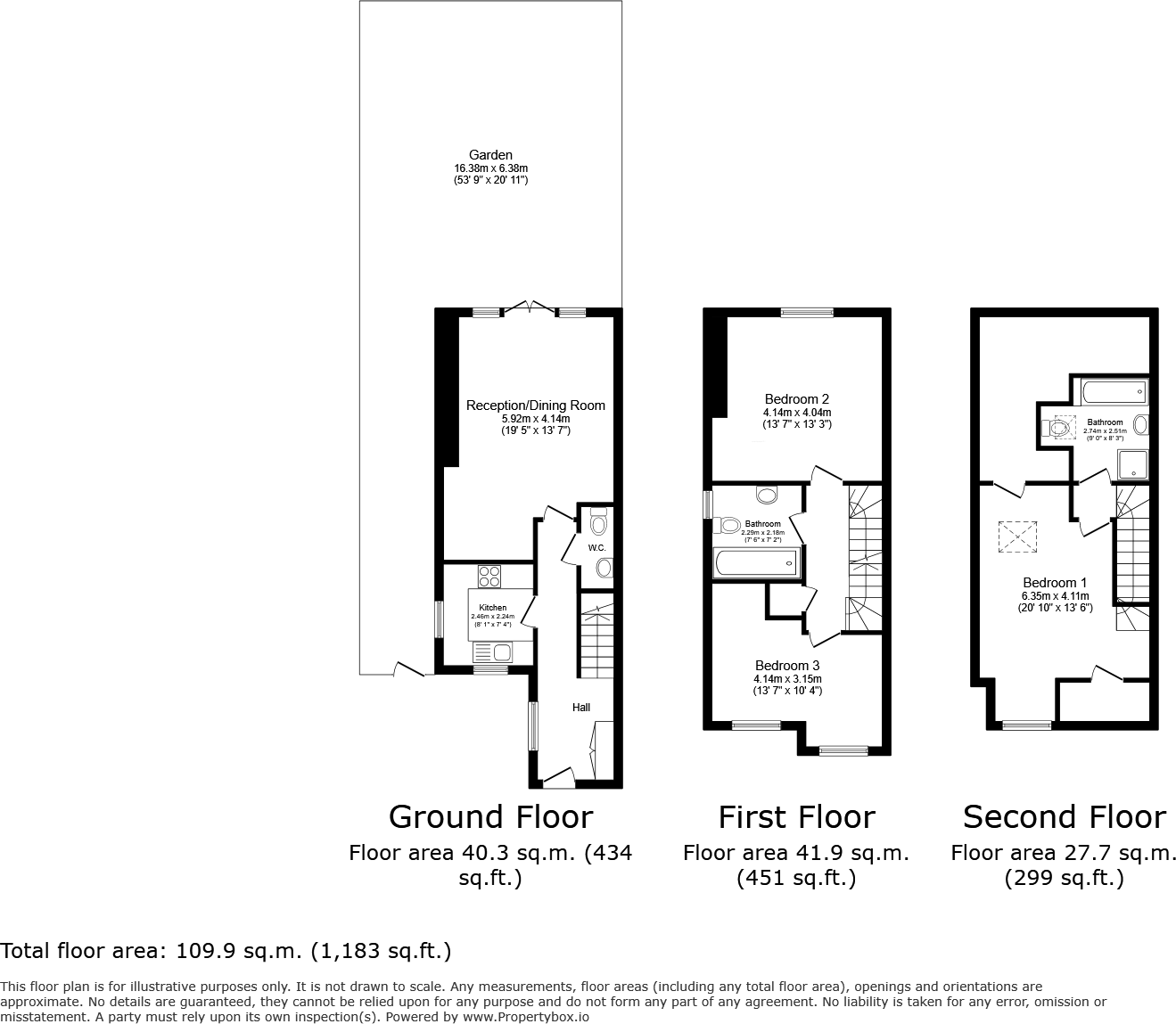 Chatterton Road, Bromley, BR2 floorplan