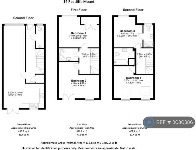 Radcliffe Mount, Nottingham, NG2 floorplan