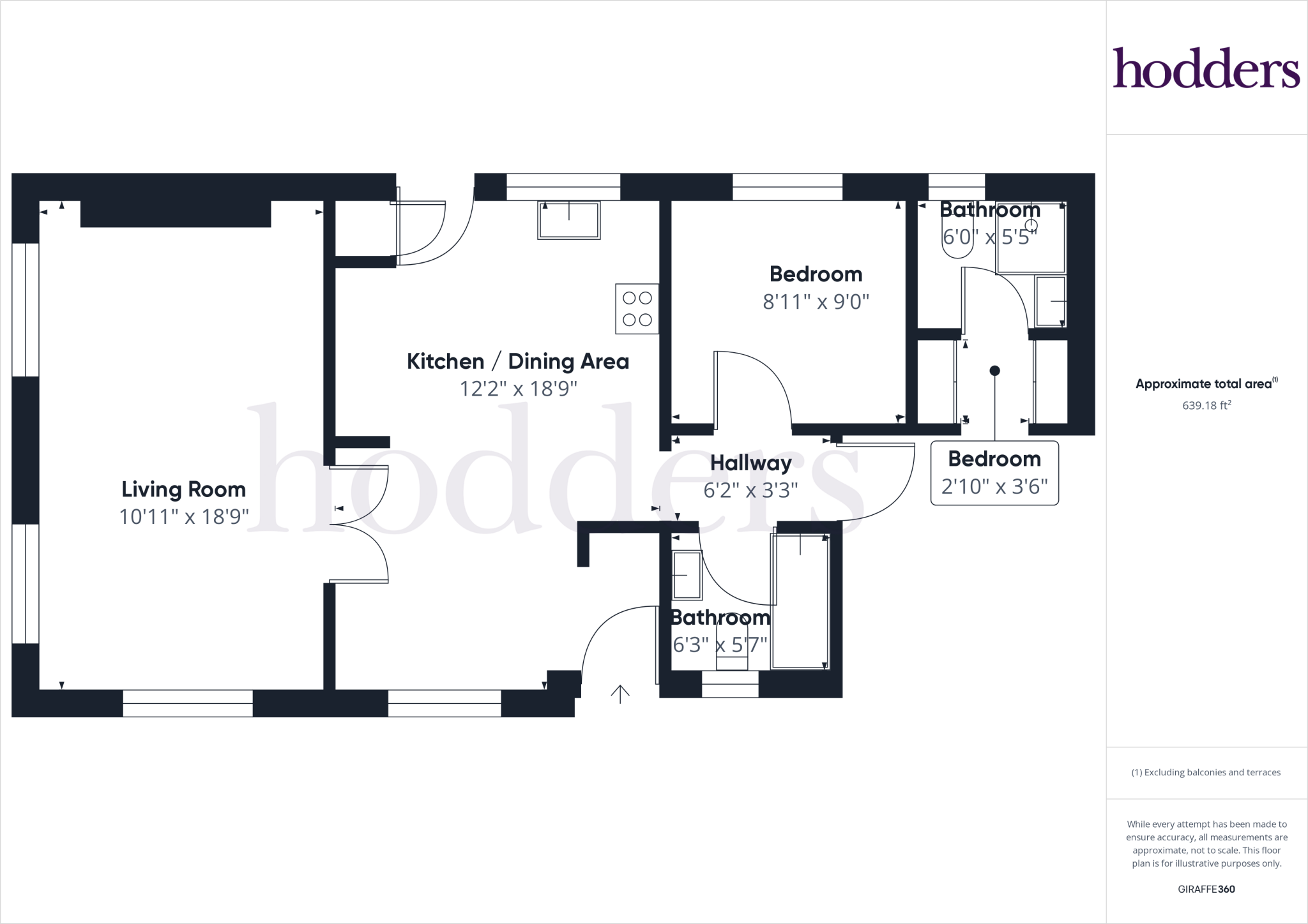 Lyne, Surrey, KT16 floorplan