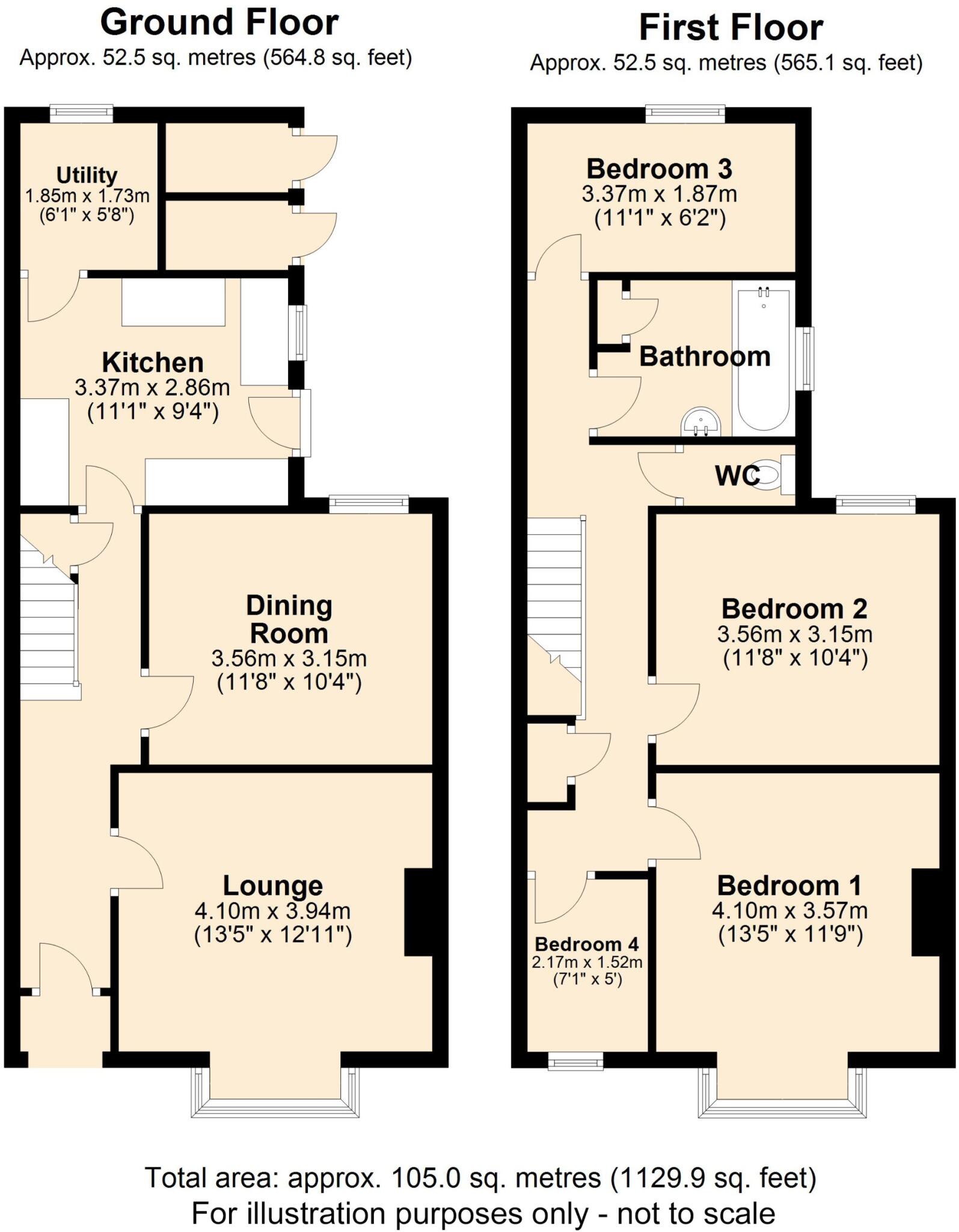Ranelagh Road, Felixstowe, IP11 floorplan