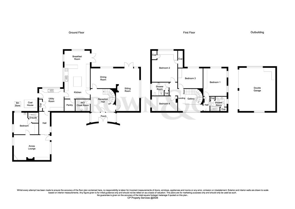 Wendron House, East Markham, Newark, Nottinghamshire NG22 0QW floorplan