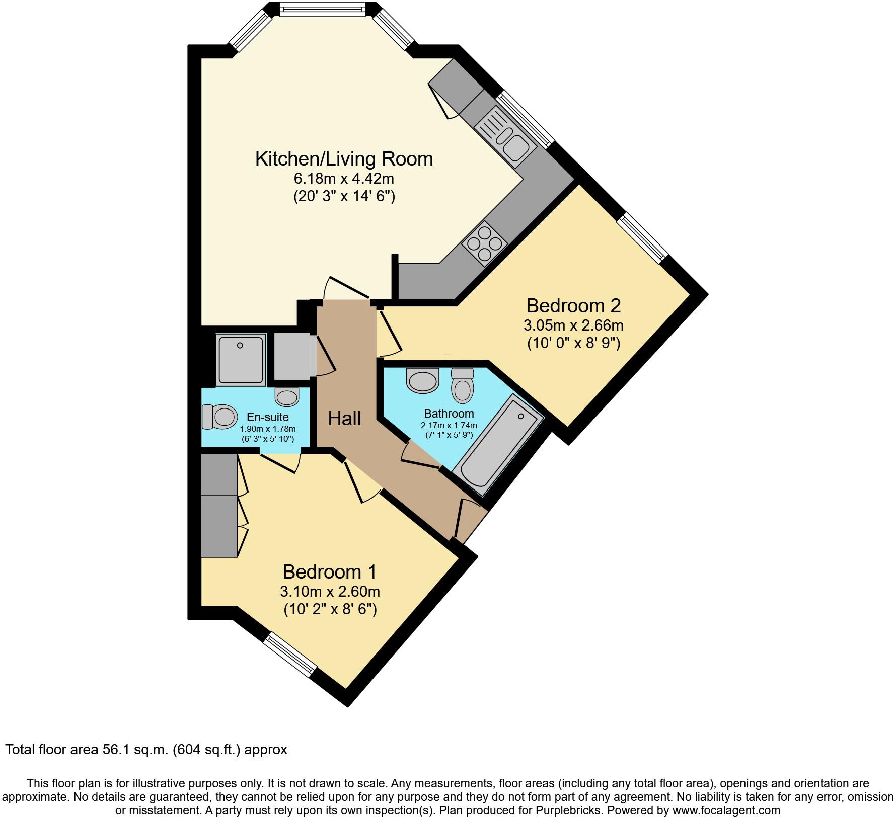 Brampton Drive, Preston, PR5 floorplan