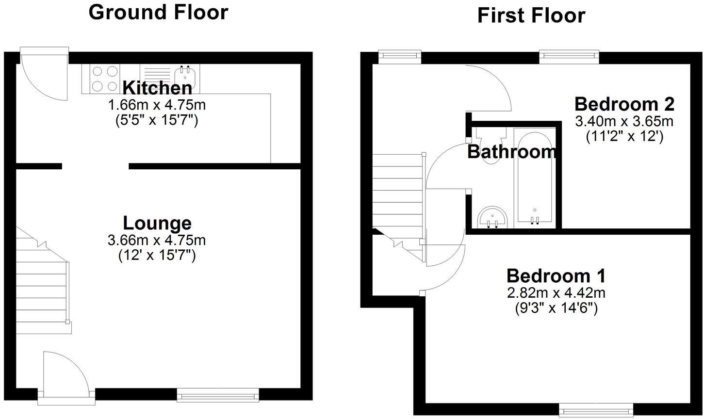 South View, Brixton floorplan