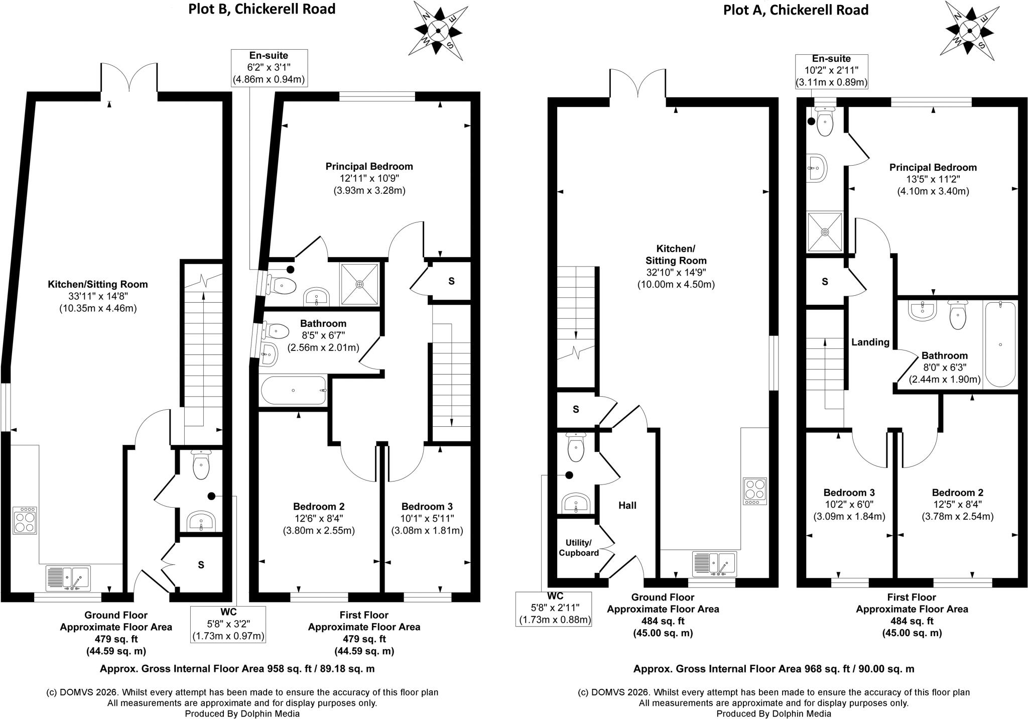 Chickerell, Weymouth, Dorset floorplan
