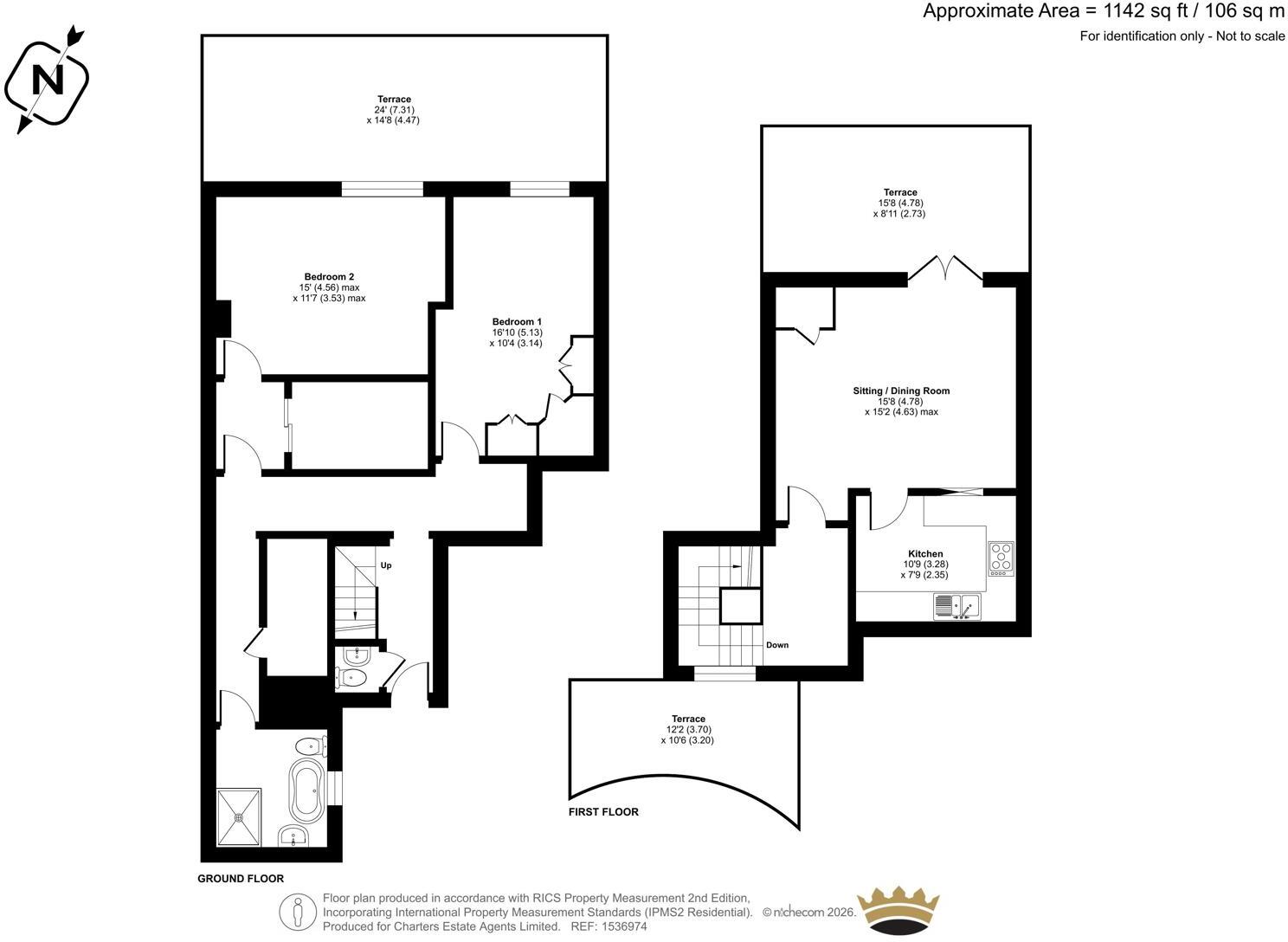 Brighton Road, Worthing, West Sussex, BN11 floorplan