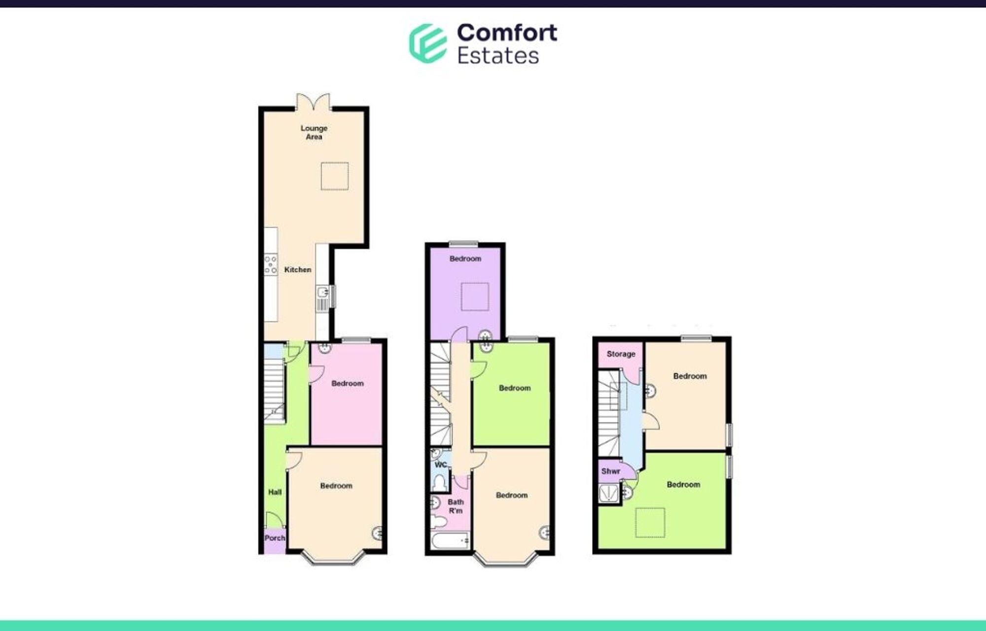 Gloucester Avenue, Nottingham, NG7 floorplan