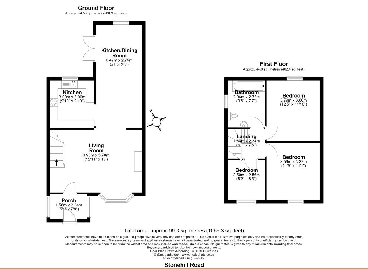 Stonehill Road, Leigh-on-sea, SS9 floorplan