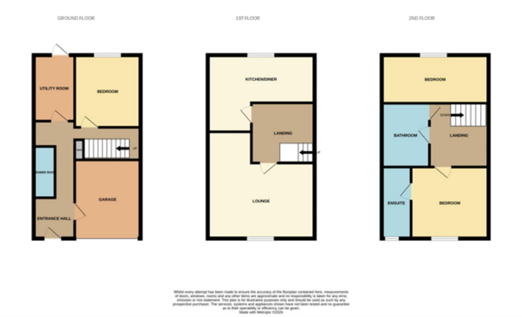 Opal Close, Mansfield, NG18 floorplan
