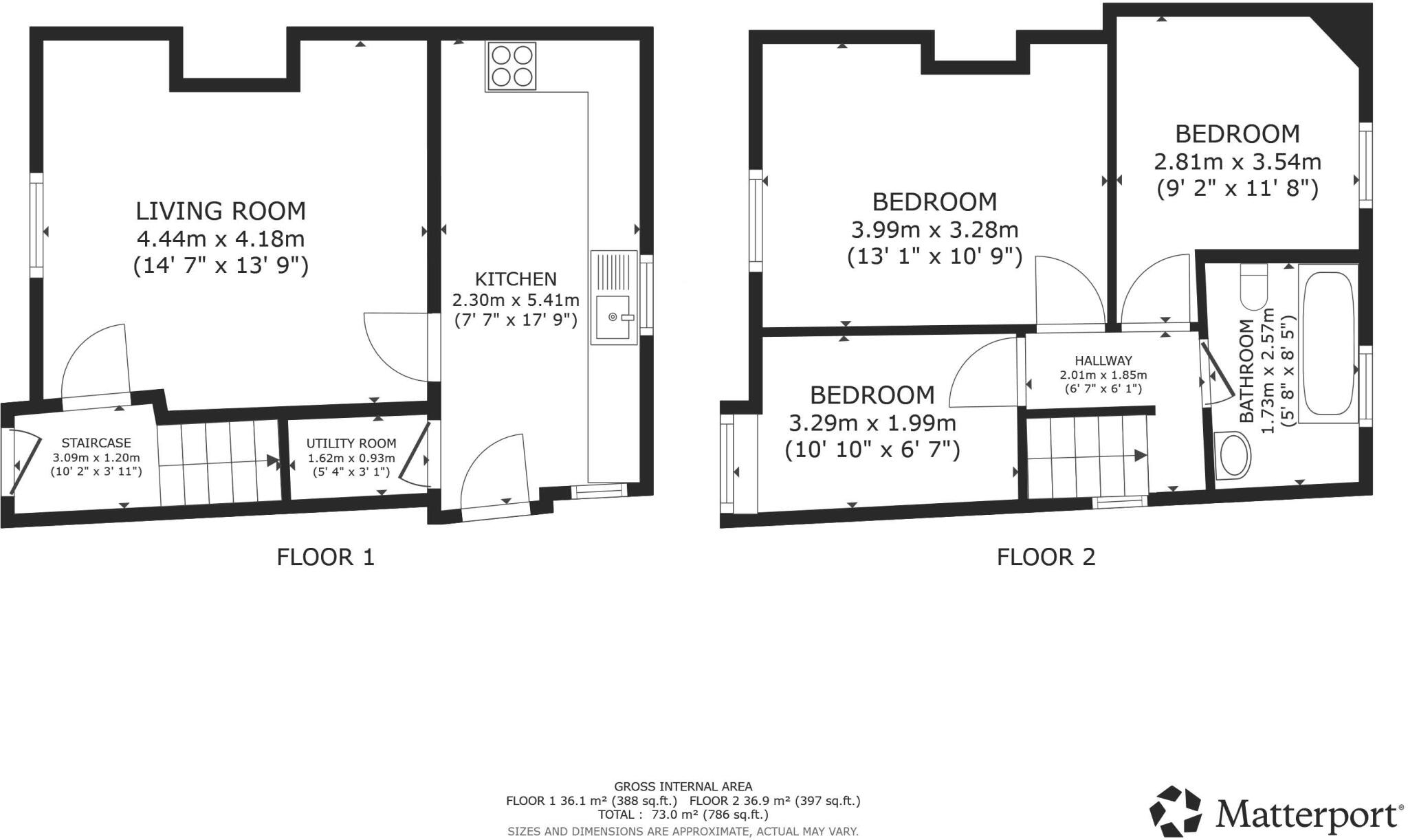 Magdale, Holmfirth, HD9 floorplan
