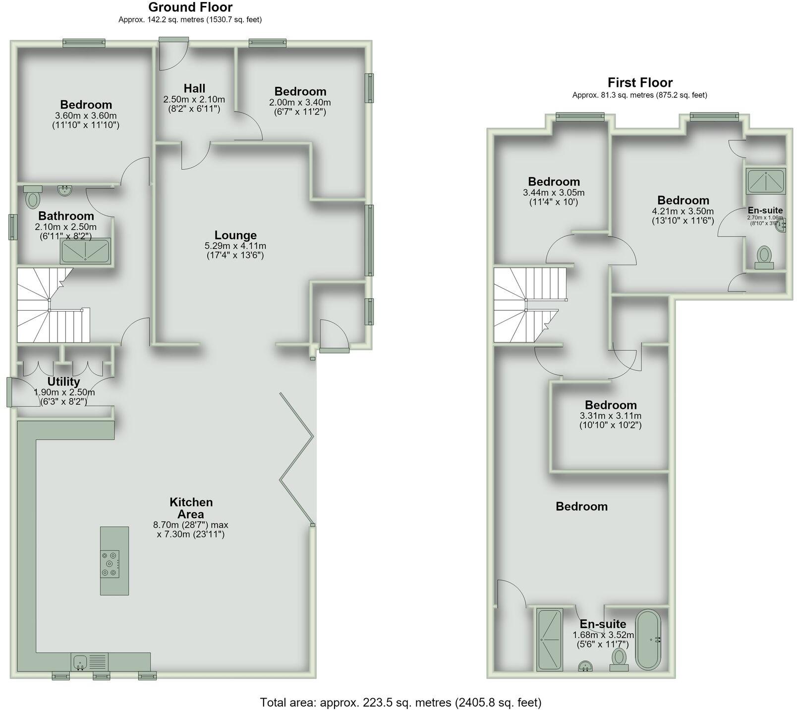 Wrexham Road, Penyffordd, CH4 floorplan
