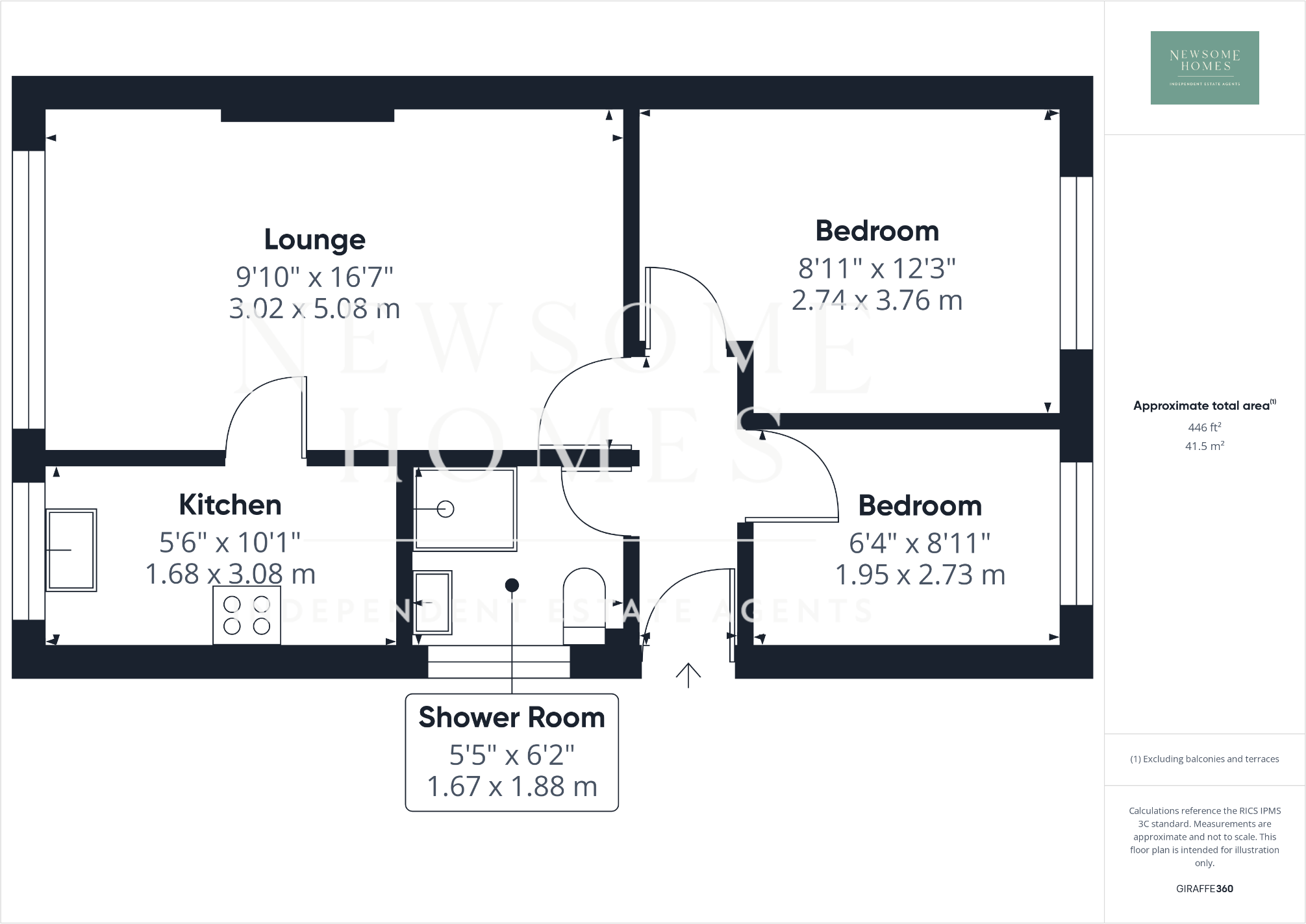 Park Avenue, Bryn-Y-Baal, Mold floorplan