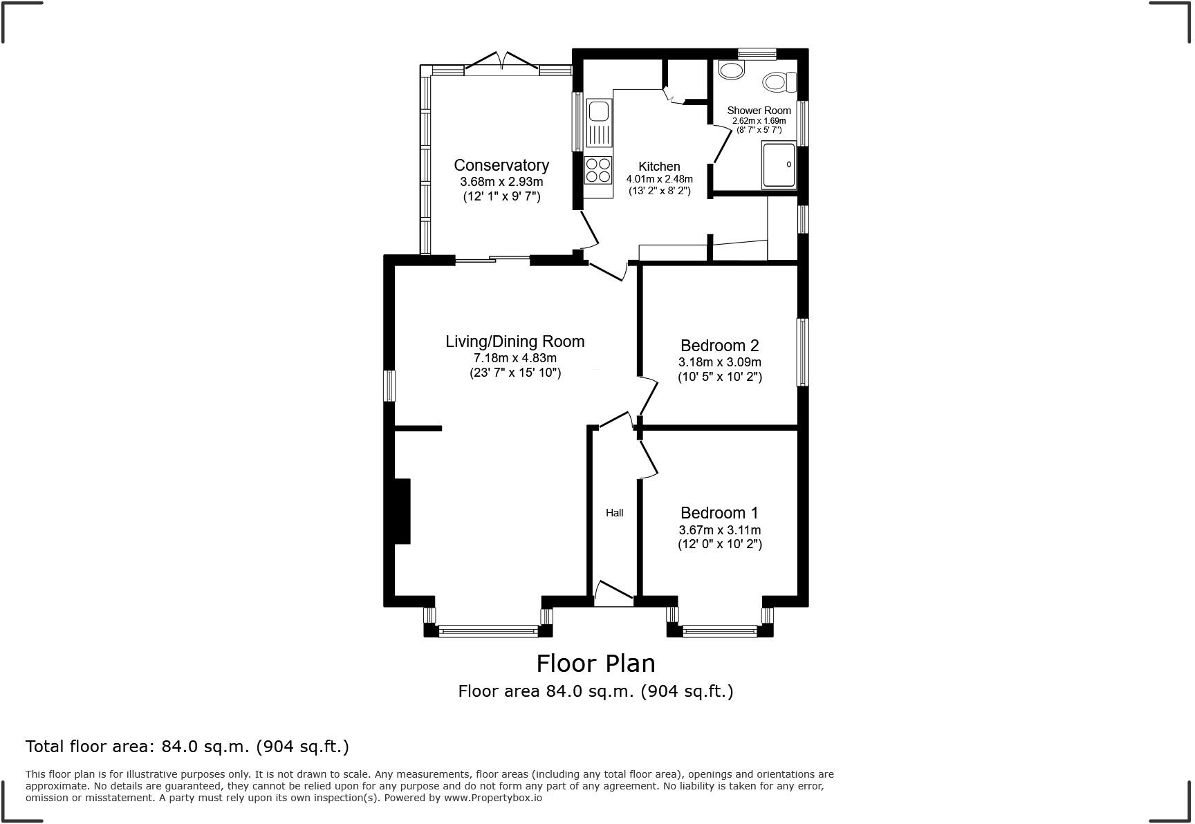 High Street, Manea, March floorplan