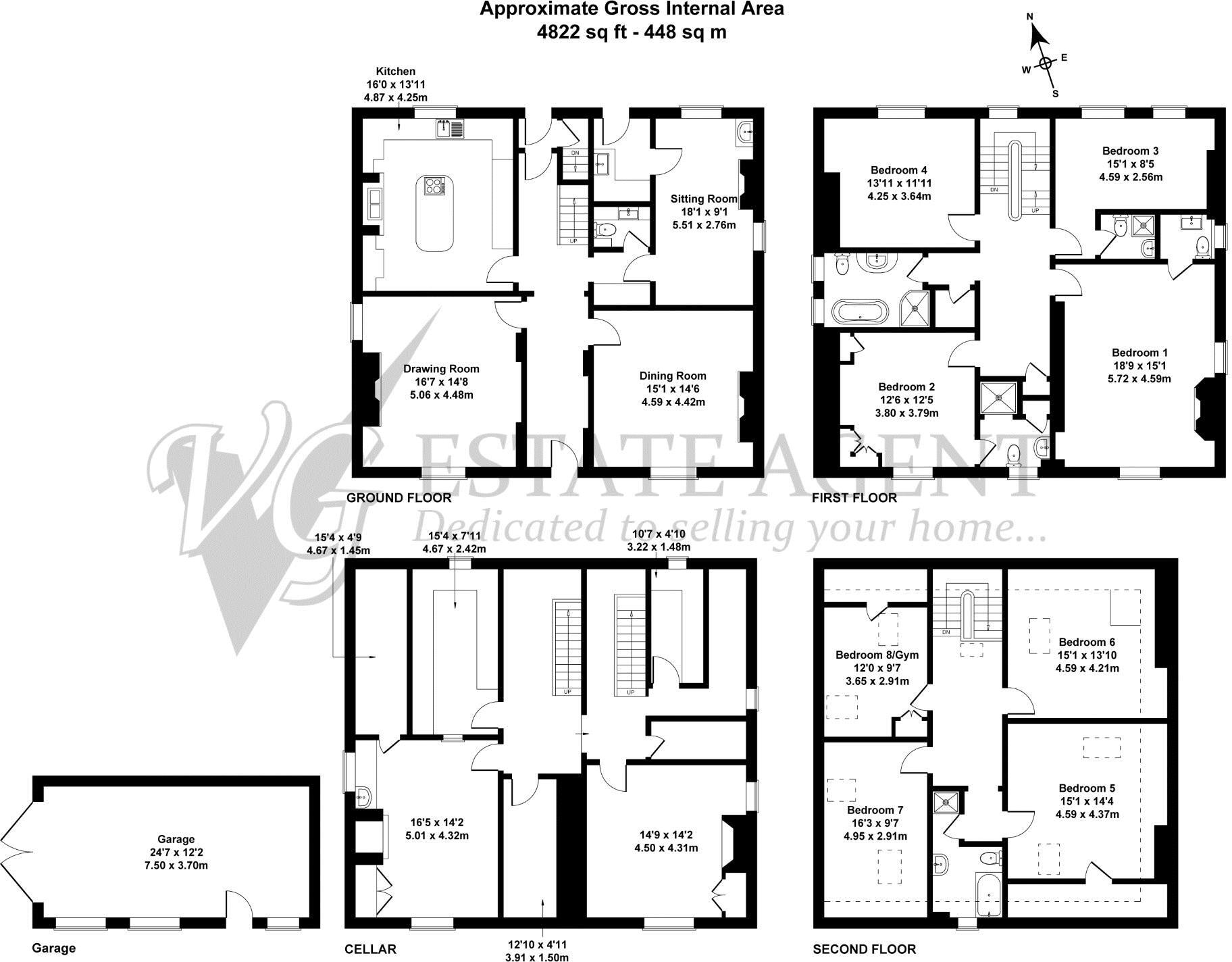 South Field, Burnley Road, Mytholmroyd, HX7 5PD floorplan