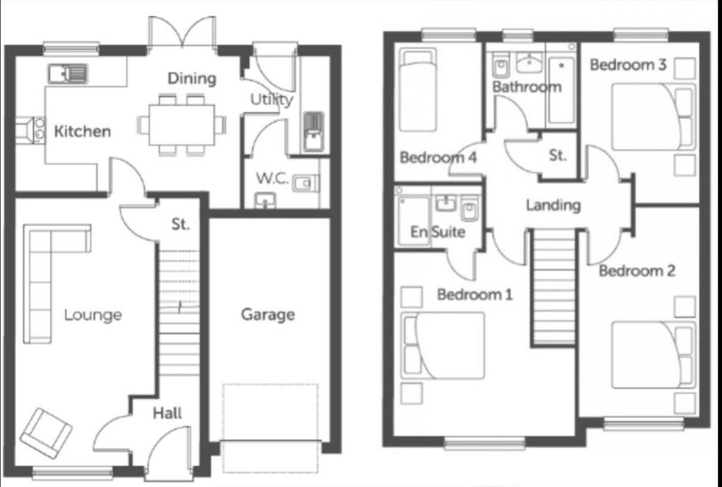 Cummins Drive, Longridge floorplan