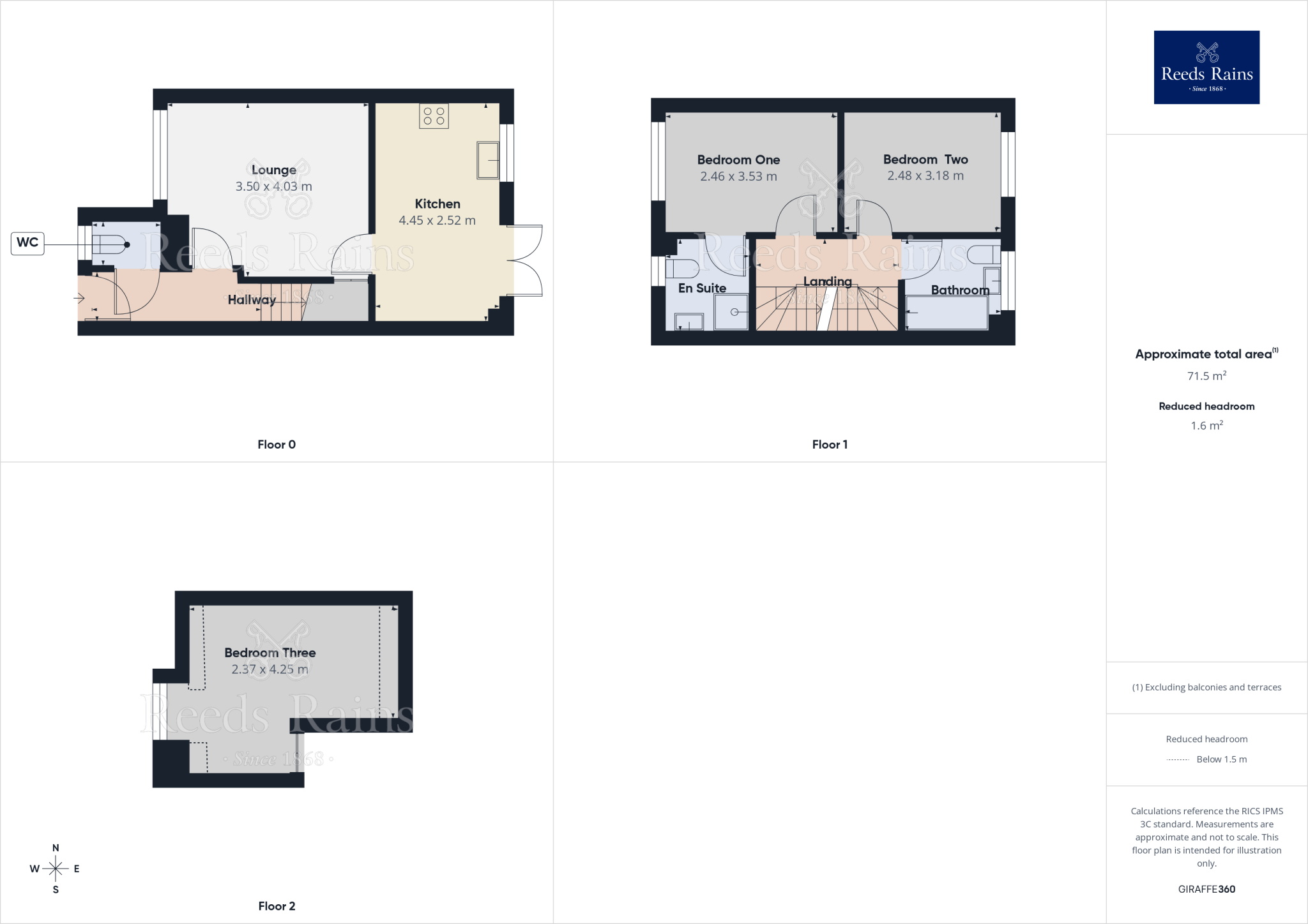 Deans Court, Pontefract, West Yorkshire, WF8 floorplan