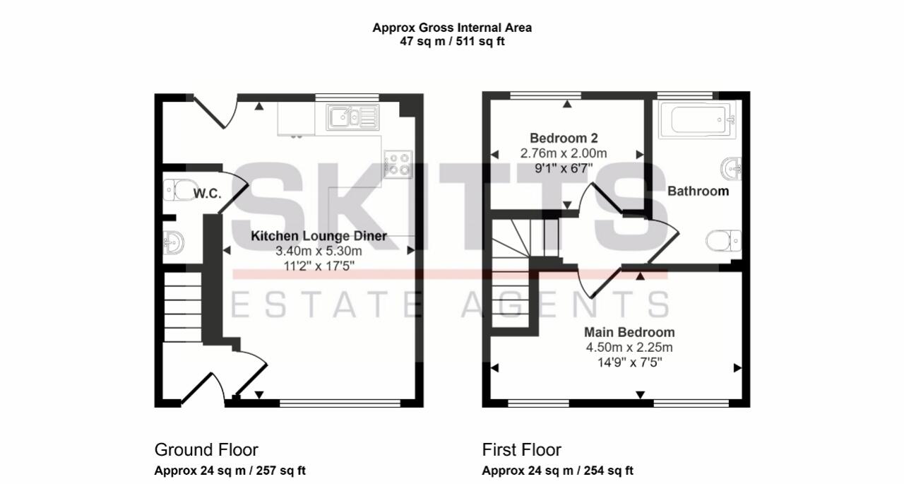 Tyler Road, Willenhall, West Midlands, WV13 floorplan