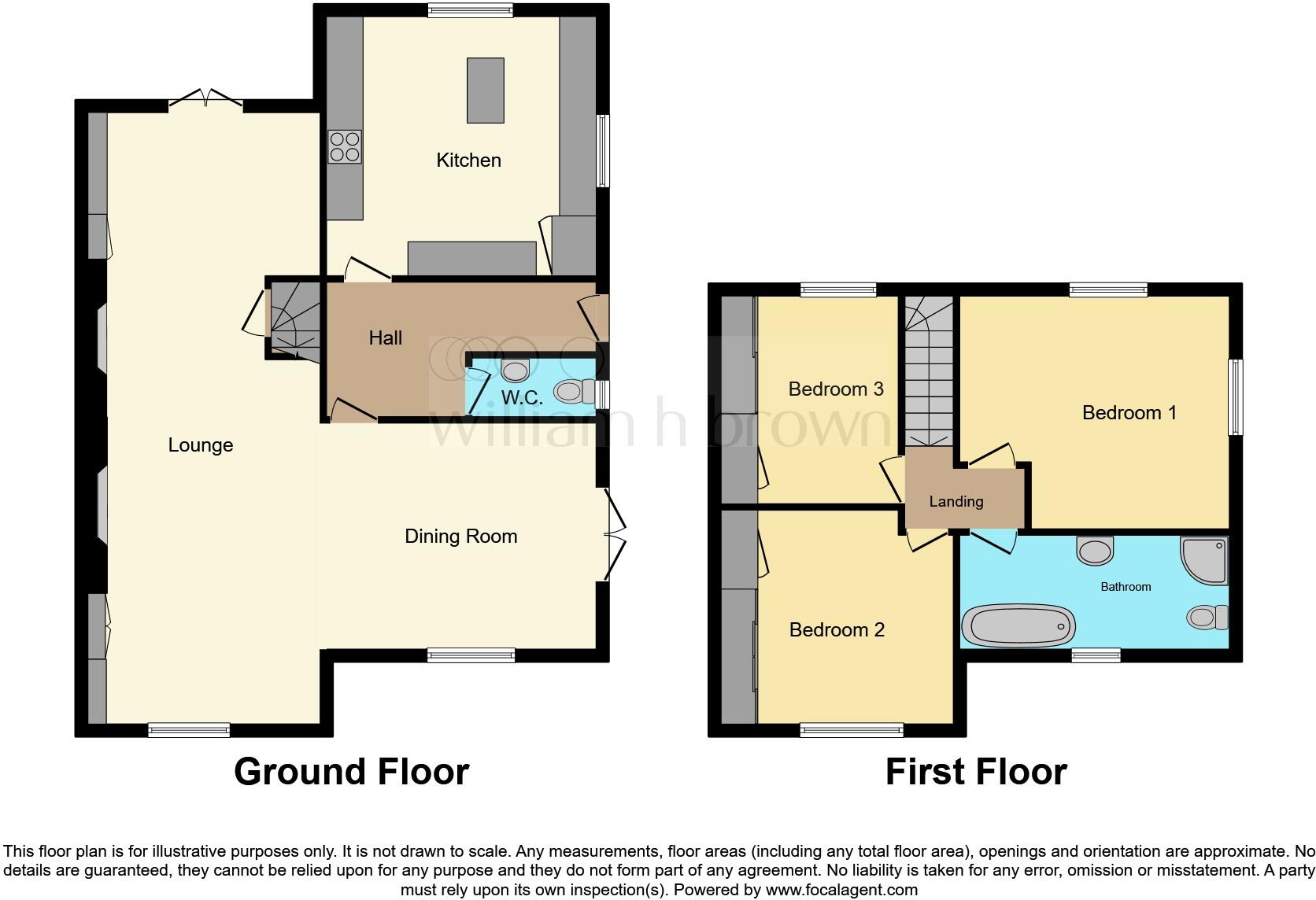 Park Hall Cottages, Gosfield, Halstead floorplan