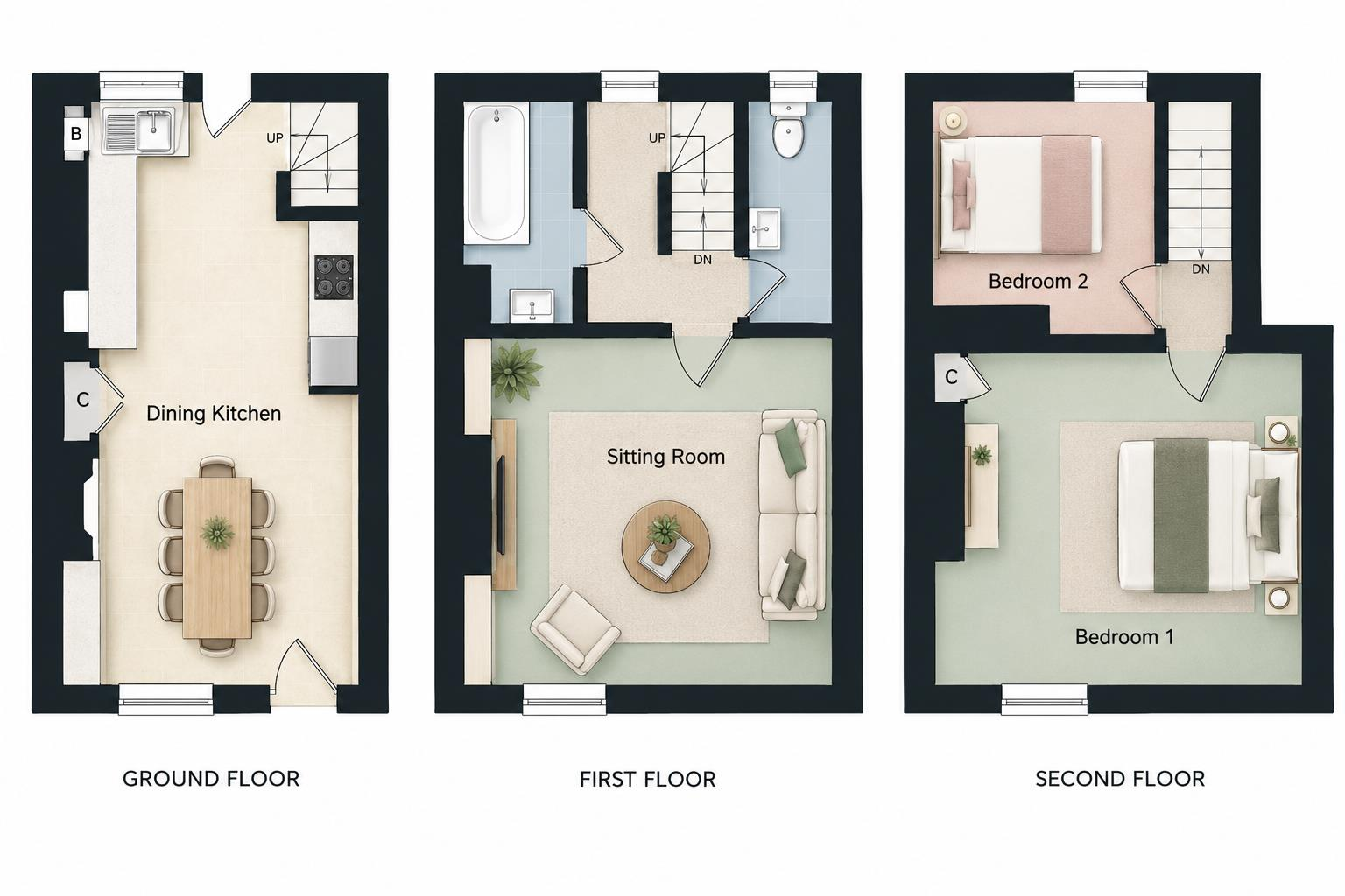 Main Street, East Bridgford, Nottingham floorplan