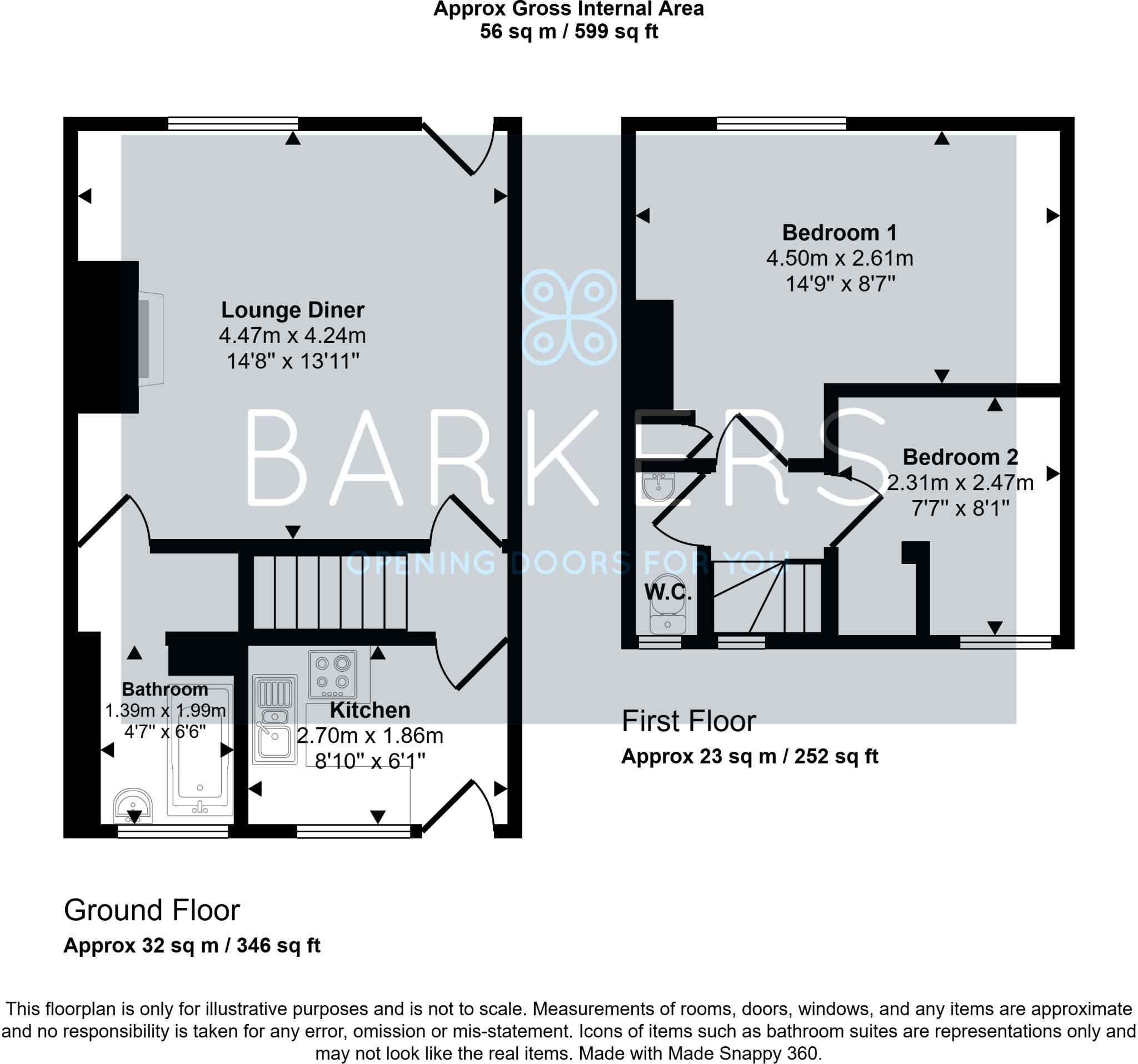 Oakview Terrace, Batley floorplan