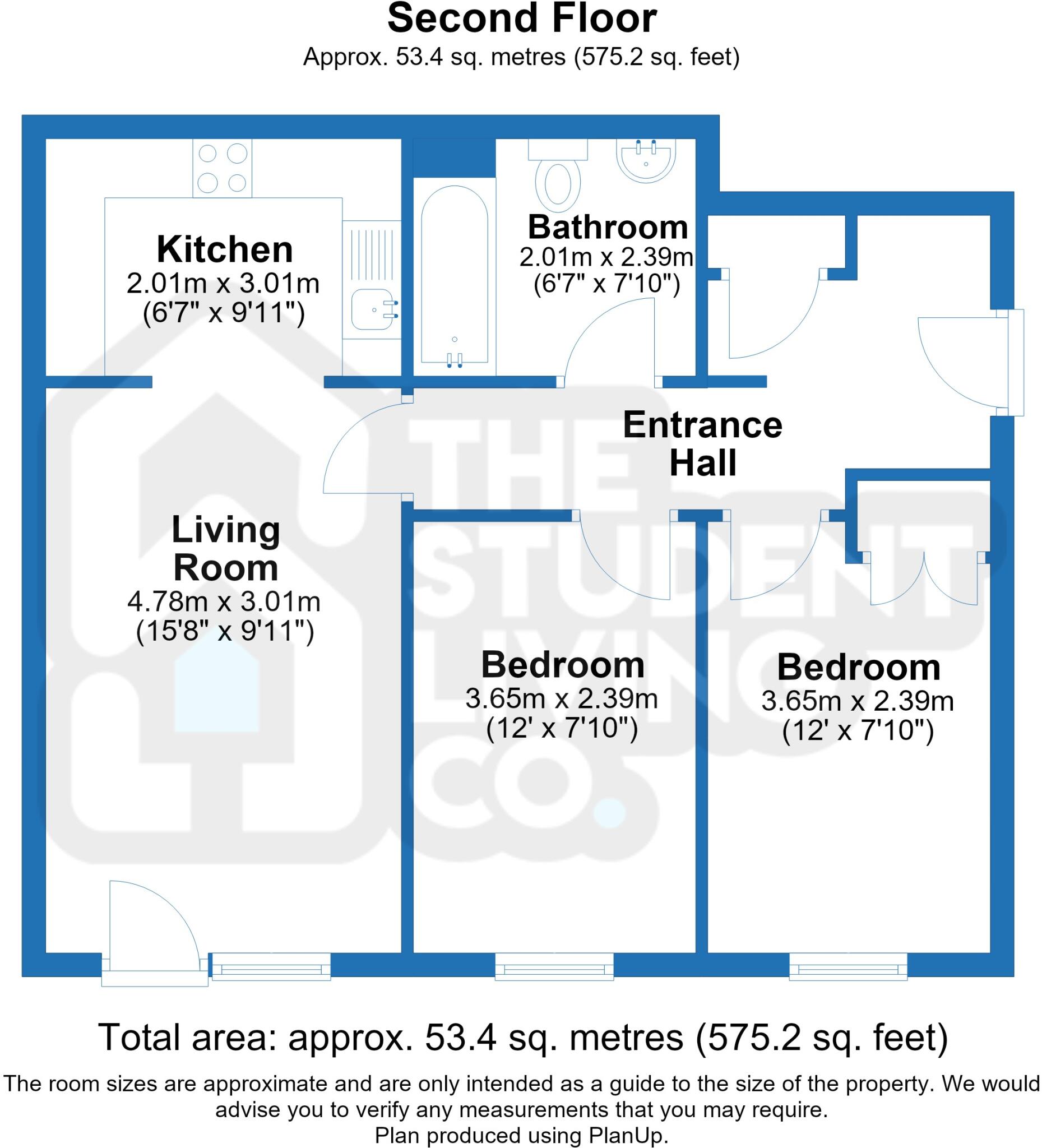 Ropewalk Court, Upper College Street floorplan