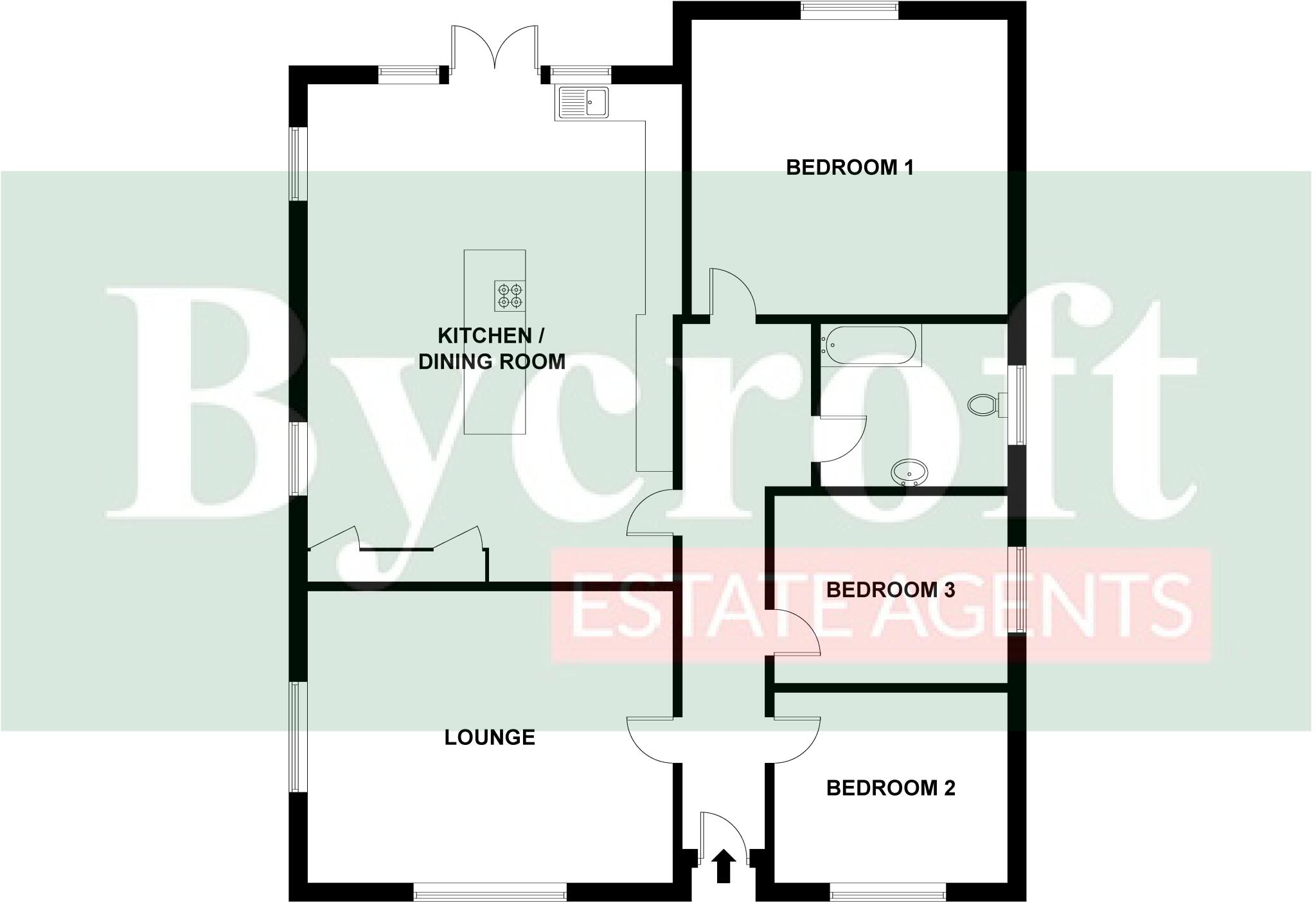 The Meads, Gunton, Lowestoft floorplan
