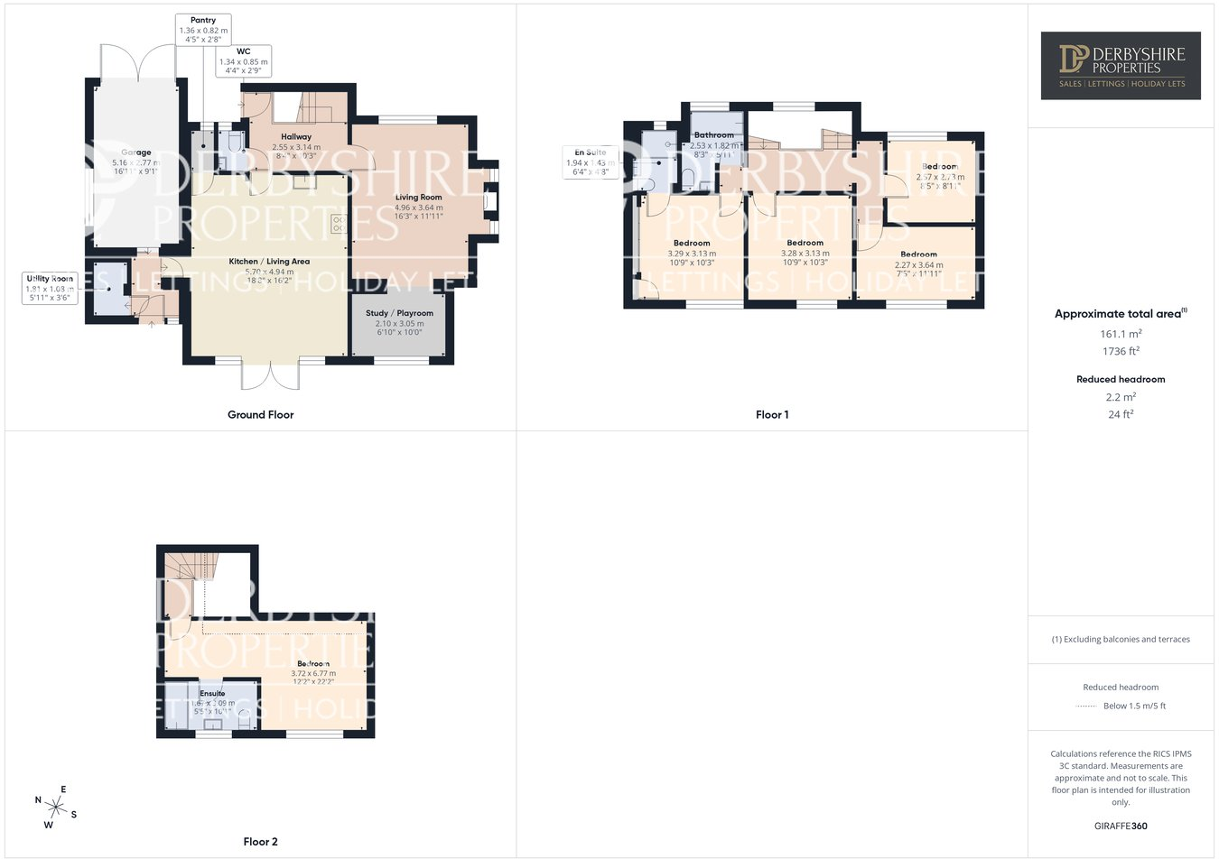 Park Road, Duffield, DE56 floorplan