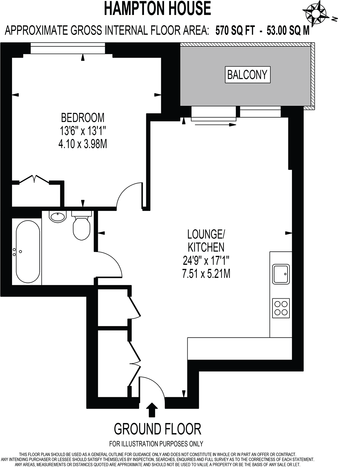 Hampton House floorplan