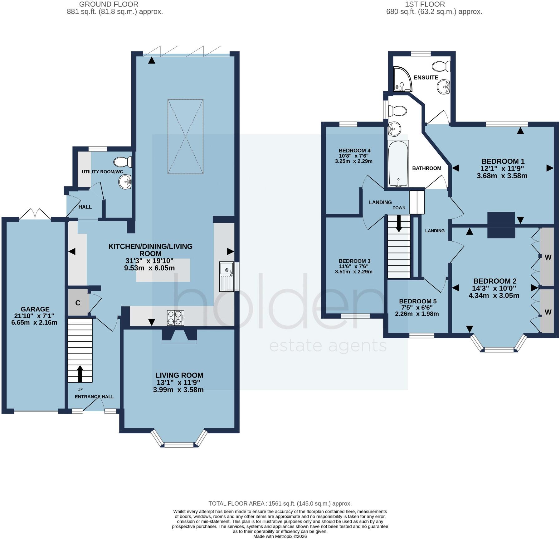 Basin Road, Heybridge Basin floorplan