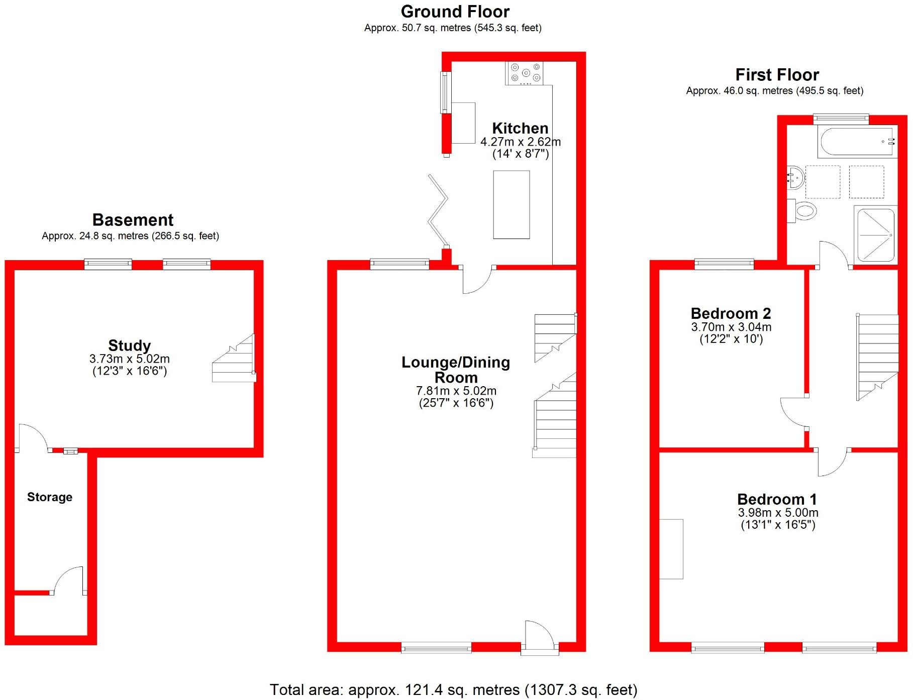 Victoria Street, Leamington Spa, Warwickshire, CV31 floorplan