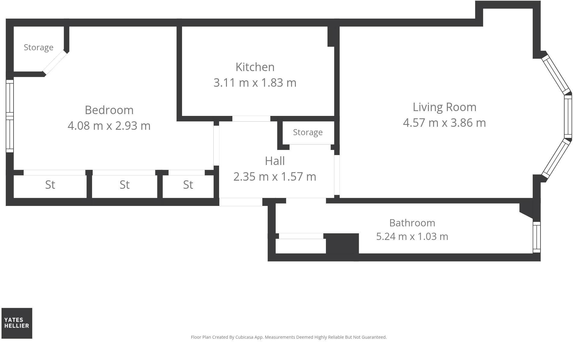 32 Scotstoun Street, Whiteinch, G14 floorplan