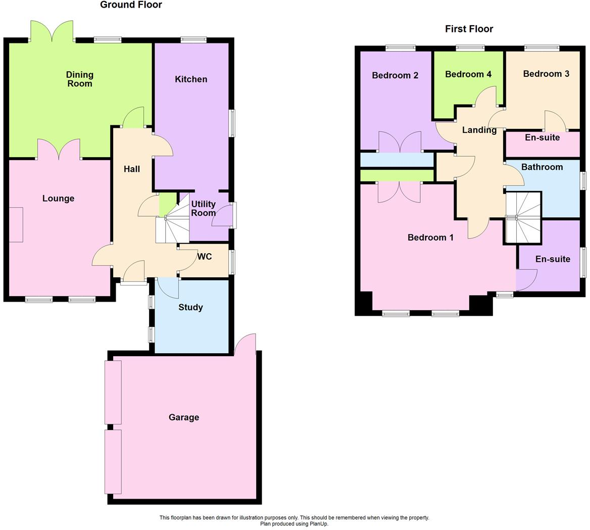 Appian Way, Baston, Peterborough floorplan