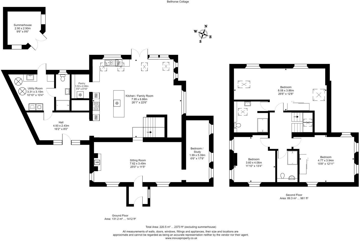 Bellhorse Lane, West Harptree, Bristol floorplan