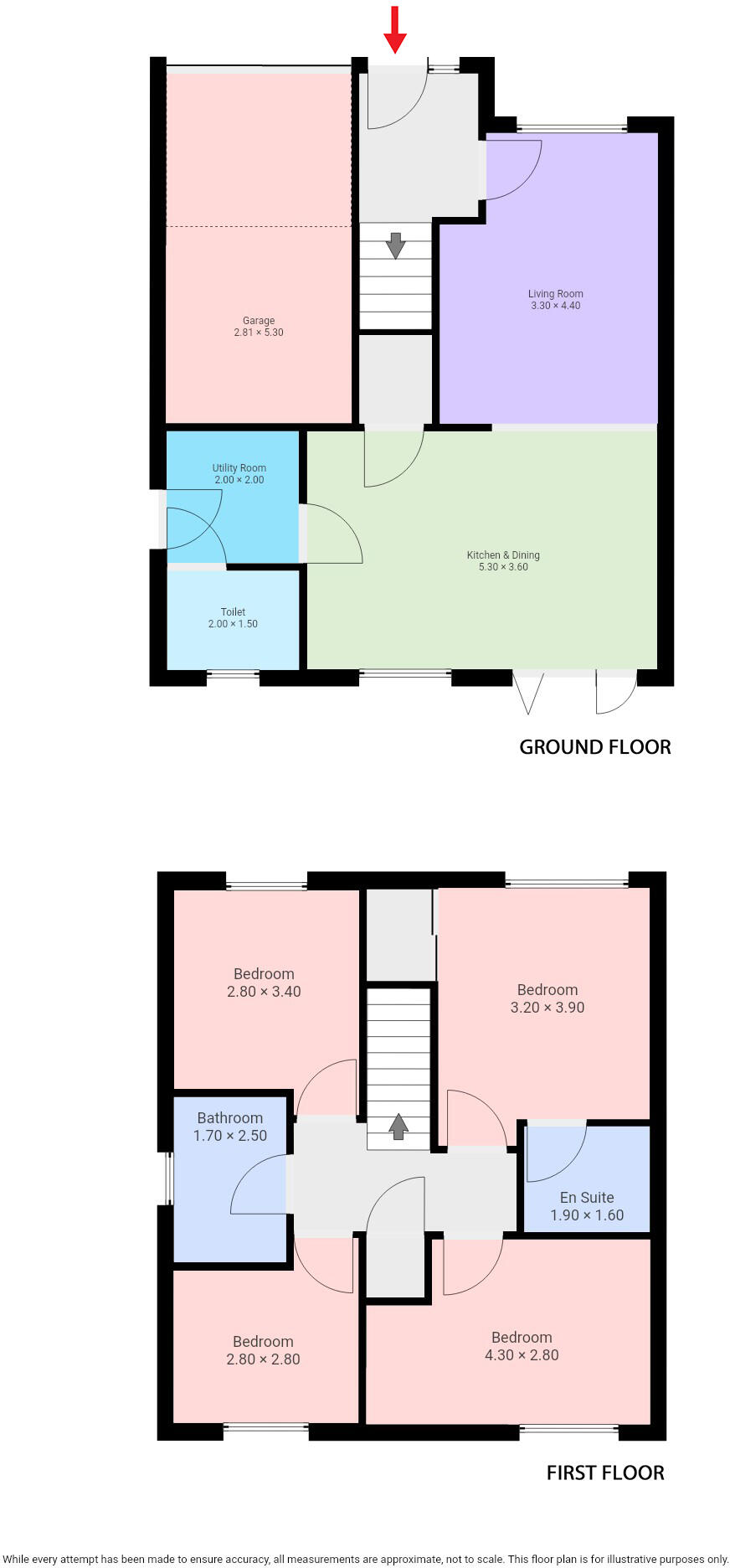 Printers Place, Paisley floorplan