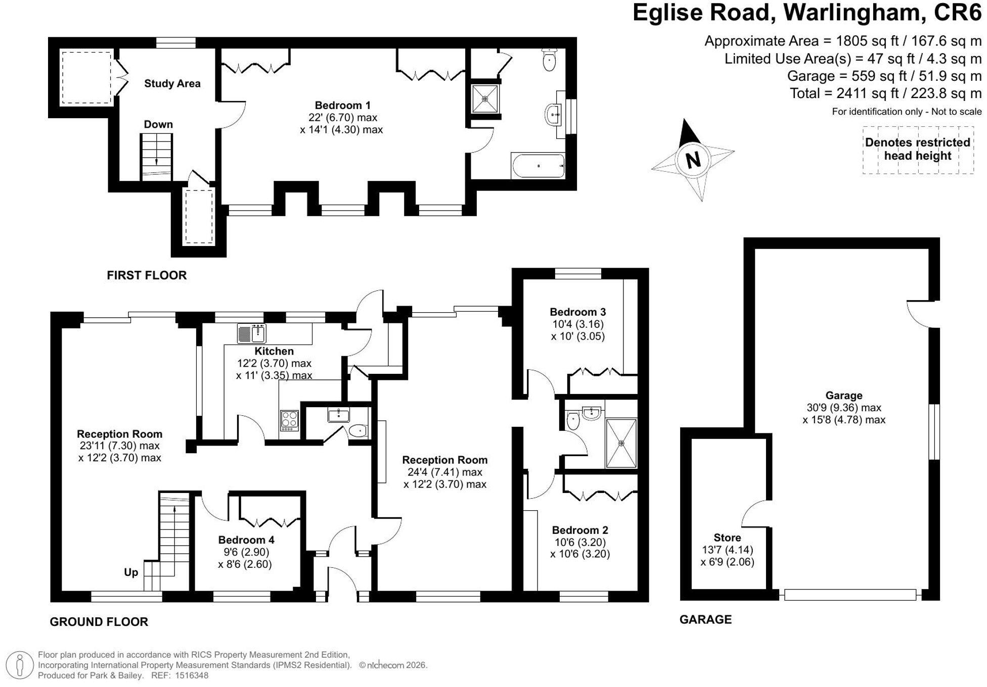 Eglise Road, Warlingham, CR6 floorplan