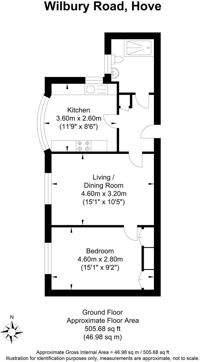 Wilbury Road, Hove, East Sussex, BN3 floorplan