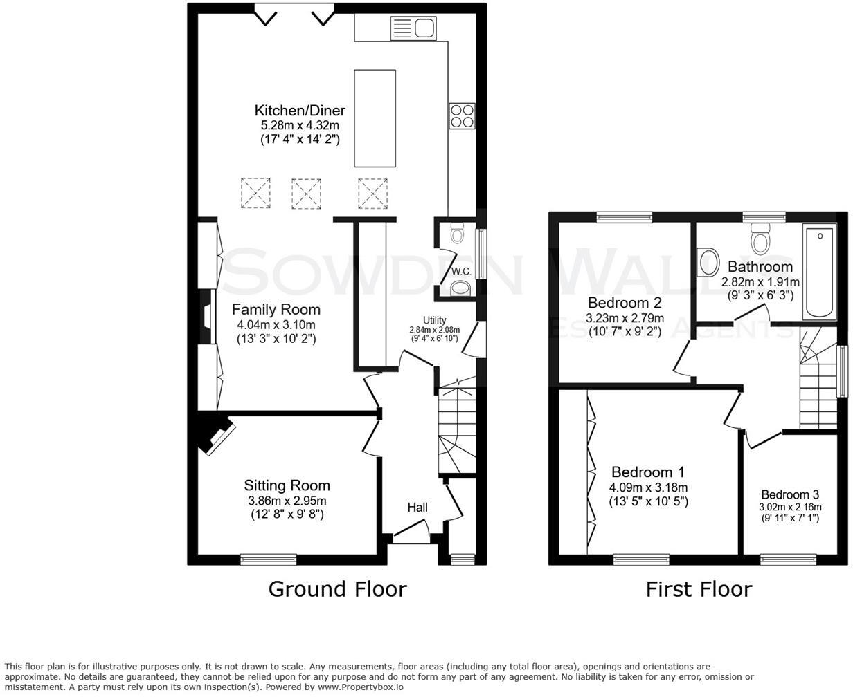 New Cross Road, Stamford floorplan