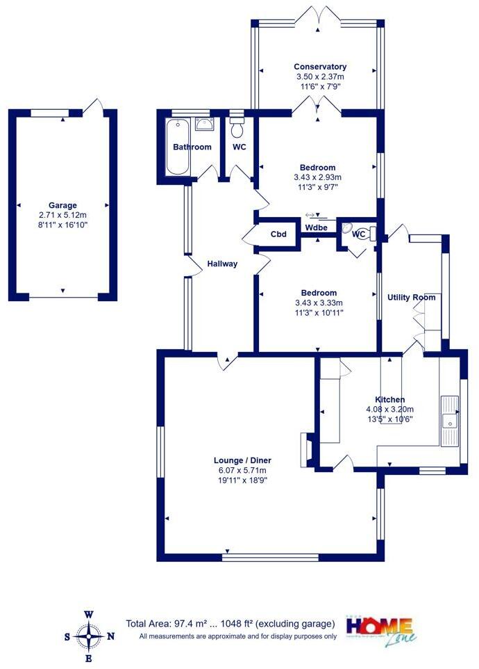 Falcon Drive, Mudeford floorplan