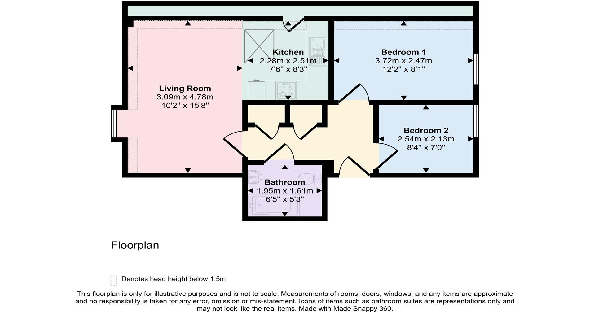 Winchester City Centre floorplan