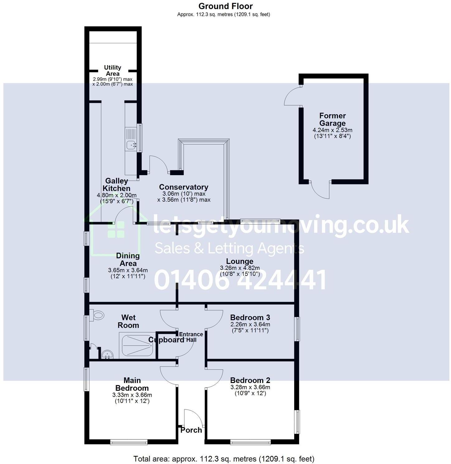 Fen Road, Holbeach floorplan
