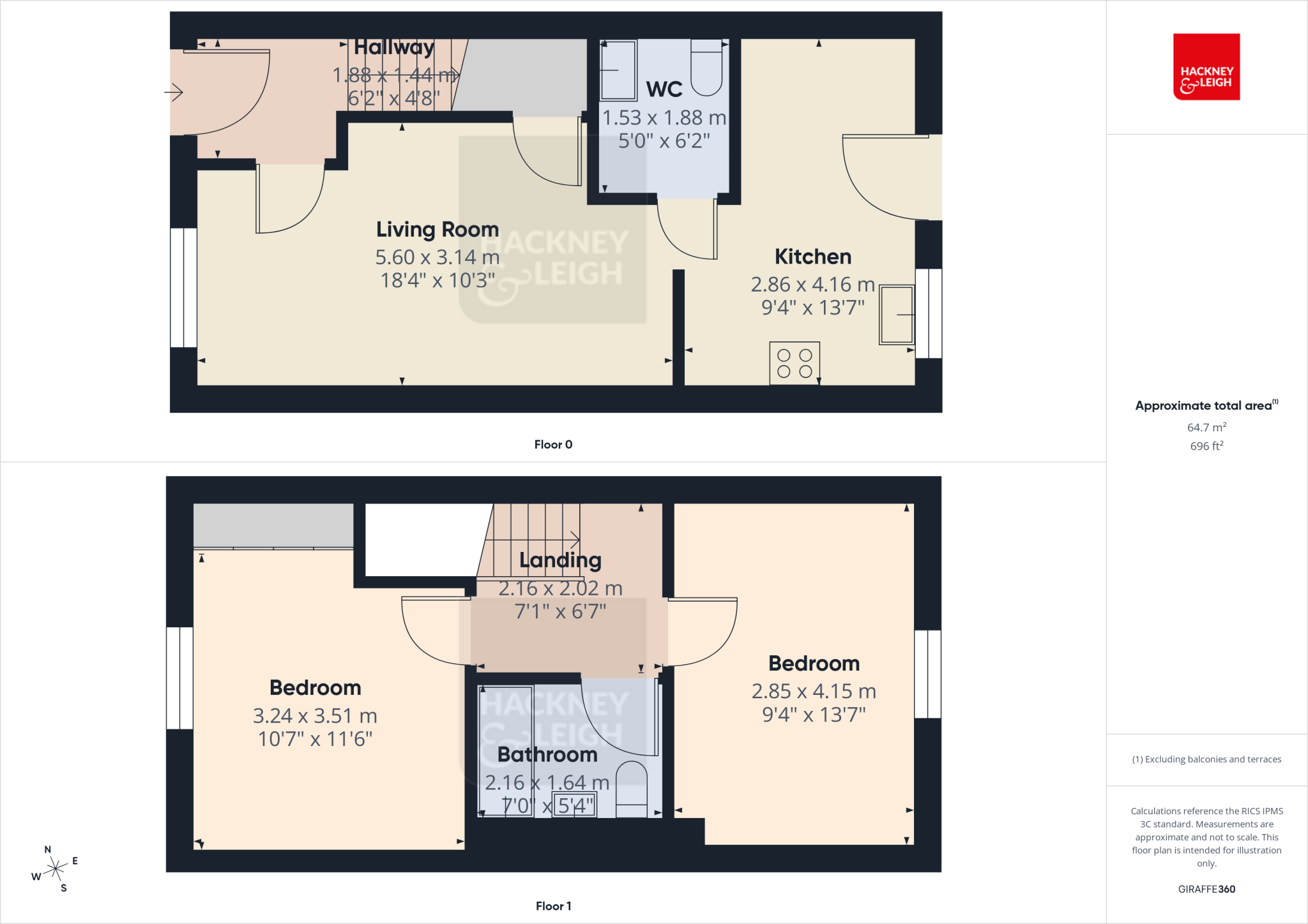 4 Auction Close, Kendal, Cumbria, LA9 6FR floorplan