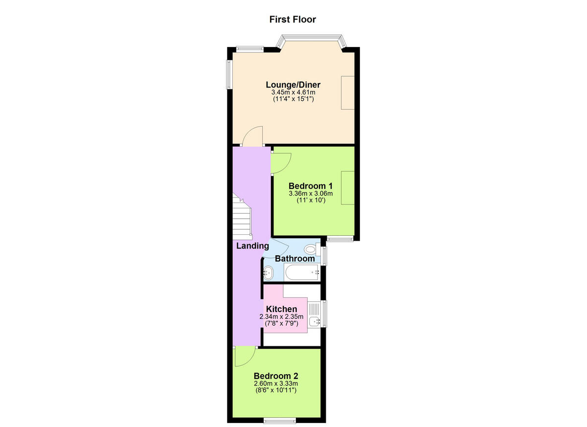 Oakleigh Park Drive, Leigh-on-sea, SS9 1 floorplan