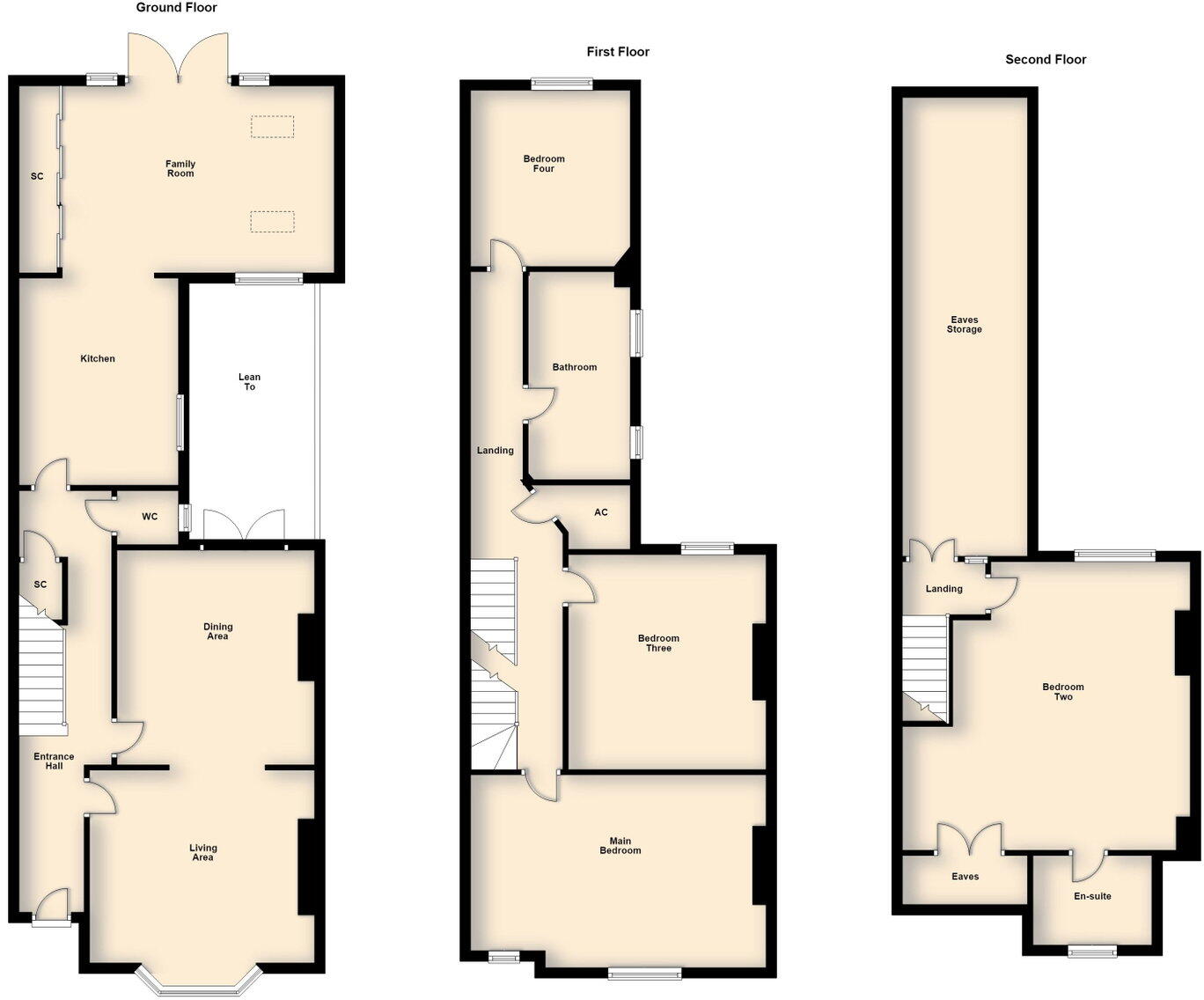 Coventry Road, Market Harborough, LE16 9DA floorplan